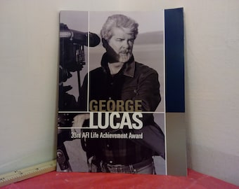Vintage Book, George Lucas 33rd AFI Life Achievement Award Book, 2005