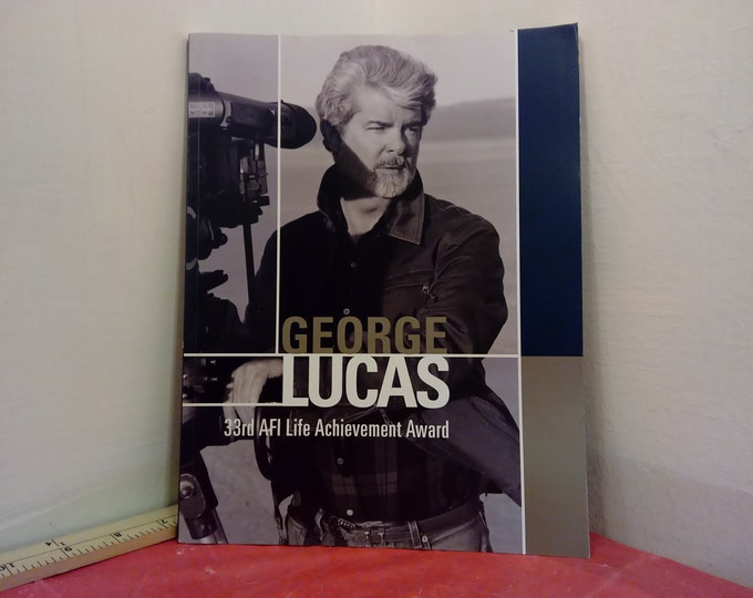 Vintage Book, George Lucas 33rd AFI Life Achievement Award Book, 2005