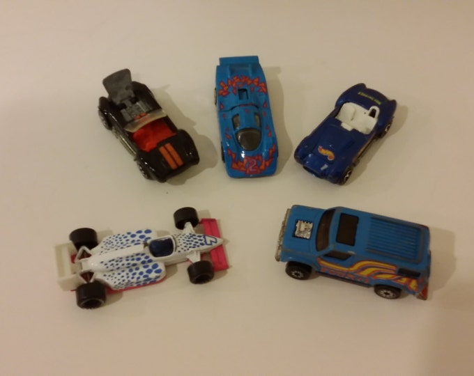 Vintage Die-Cast Vehicles, Hot Wheels, Matchbox, and Kenner Toy Cars, 1980's