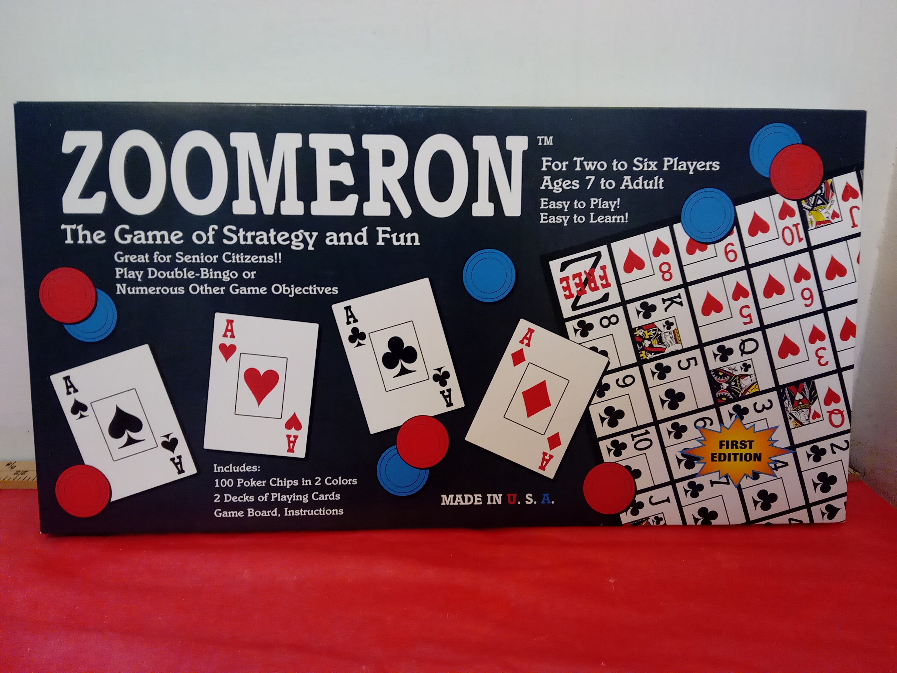 Vintage Board Game Zoomeron the Game of Strategy and 