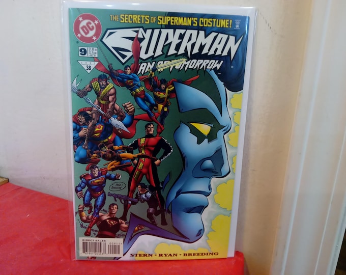 Vintage DC Comic Books, Superman "Man of Tomorrow", 1990's