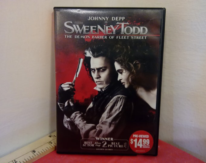 Sweeney Todd, DvD Disc, Johnny Depp, 2008