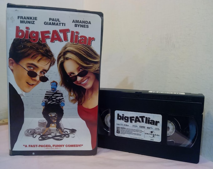 Vintage VHS Movie Tapes, The Swan Princess, The Little Mermaid, Big Fat Liar, An American Tail, or Once Upon a Forest, 1990's
