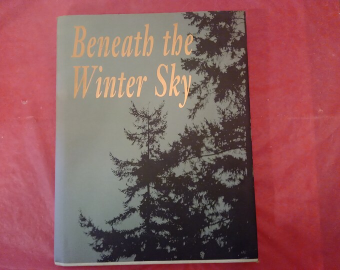 Vintage Hardcover Book, Beneath the Winter Sky by Poetry Guild, 1998