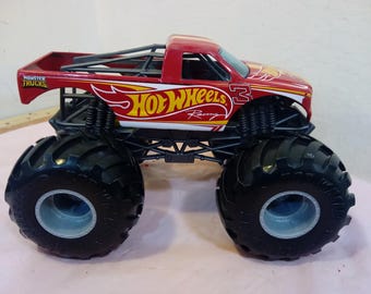 Collectible Toy Vehicles, Hot Wheels Monster Truck, Venom Car, Vtech Train, John Deere Car, or Melissa & Doug Wooden Police Car