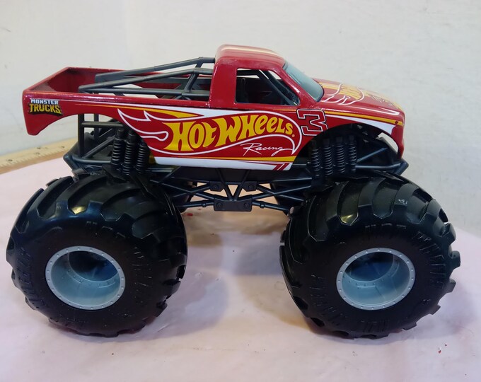 Collectible Toy Vehicles, Hot Wheels Monster Truck, Venom Car, Vtech Train, John Deere Car, or Melissa & Doug Wooden Police Car