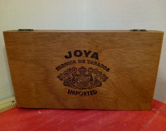 Vintage Cigar Box, Jova Presidente 5 Cigar Box, Honduras