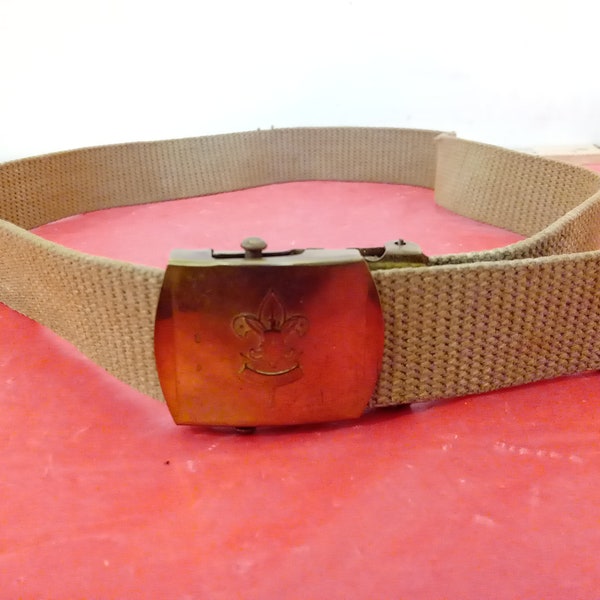Boy Scout Belt Etsy
