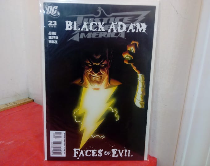 Collectible Comic Books, DC Comics "Black Adam", #23, 2009