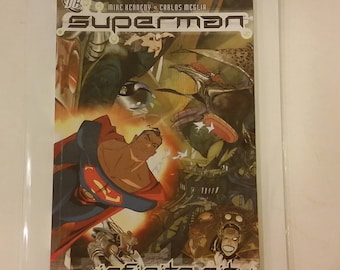 Vintage Comic Book, DC Comics Superman: Infinite City Comic Soft Cover, 2006