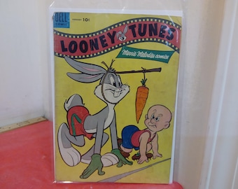 Vintage Dell Comic Books, Looney Tunes, Bugs Bunny, and Yogi Bear, 1950's
