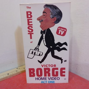 Vintage VHS Movie Tapes, The Best of Victor Borge &quot;Act One&quot;, 1990#