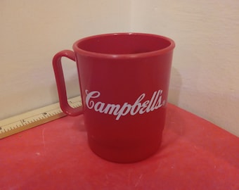 Vintage New Jersey Nets Plastic Campbell's Soup Cup#