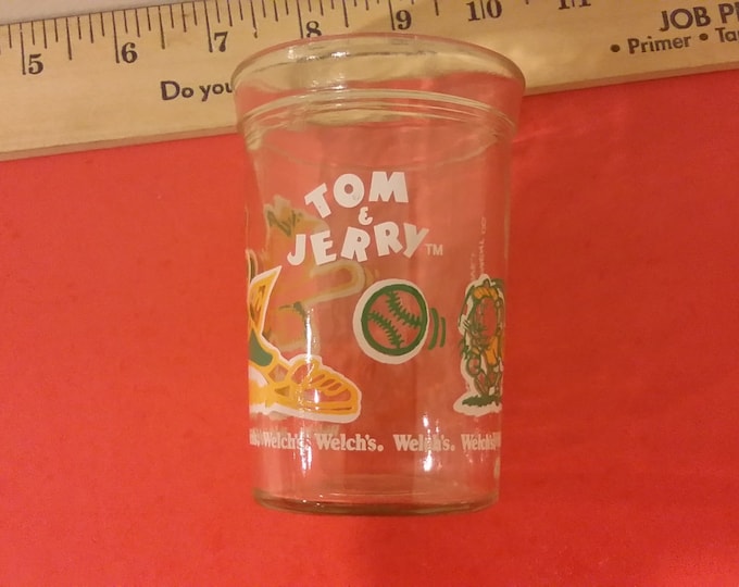 Welch's Tom and Jerry Jelly Jar. 1991