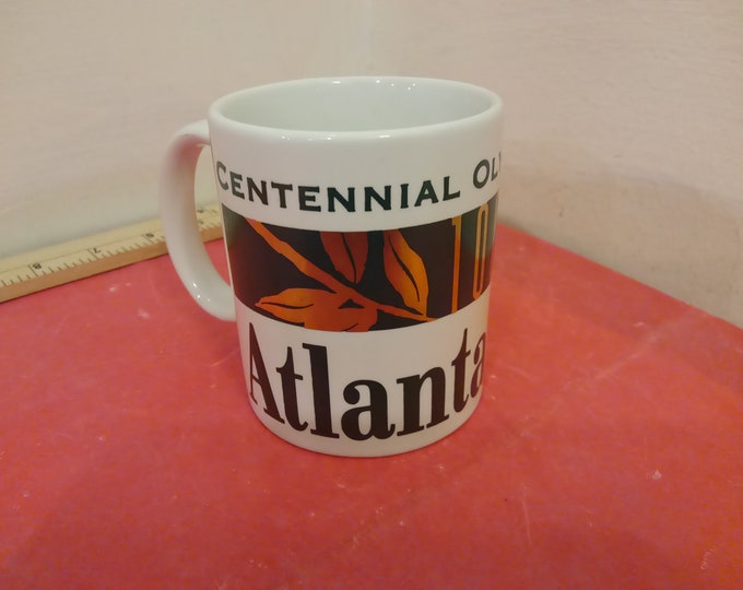 Vintage Olympics Coffee Cup, Atlanta Centennial Olympics 1996#