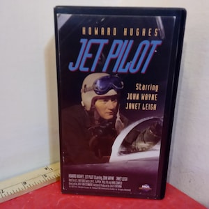 Vintage VHS Tape, Jet Pilot, John Wayne, 1992~