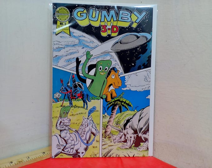Vintage Comico or Blackthorne Comic Books, Gumpy 3-D or Summer Fun, 1990's