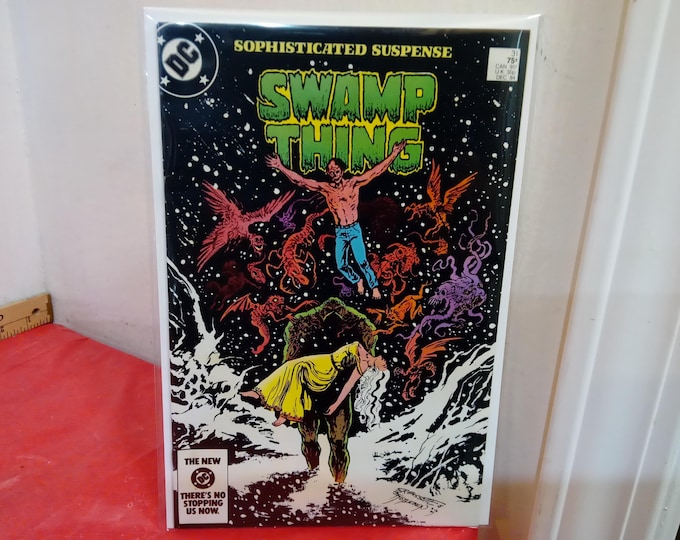 Vintage DC Comic Books, The Saga of the Swamp Thing, 1980's