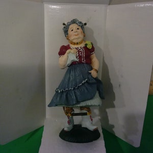 Vintage Marge Crunkleton Lincoln County Garden Club verzamelbeeldje &quot;Ellie&quot;, 1996