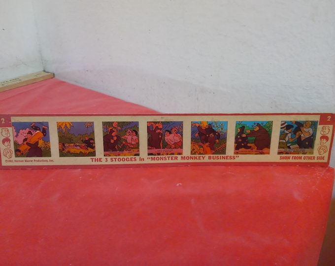 Vintage Comic Strip Slides, Kenner Color-Slides for Give-A-Show Projector, Various Slides, 1962