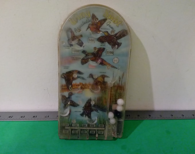 Vintage Wing Shot Bagatelle Game