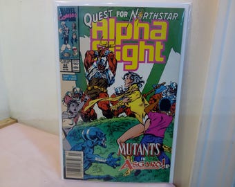 Vintage Comic Books, Marvel Comic Books, Alpha Flight #82, 1980's