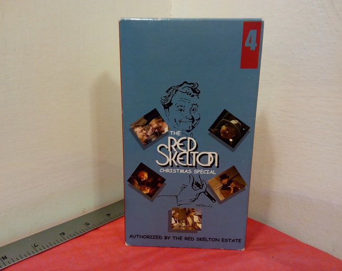 Vintage VHS Movie Tape, Red Skelton Christmas Special, 2002~