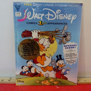 Vintage Disney Comic Book, Walt Disney Comics First Appearances by Gladstone Comics, 1992#