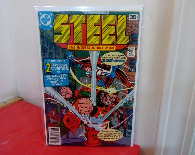 Vintage DC Comic Books, Steel #3, 1990's