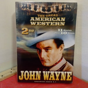 Vintage Dvd Movie Discs, The Great American Western, DvD Disc, John Wayne, 2003~