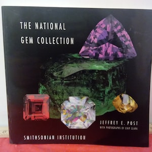 Vintage Nachschlagewerk, The National Gem Collection von Jeffrey E. Post, Smithsonian Institution Book, 1997