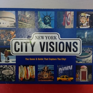 Vintage Boardgame, New York City Vision Boardgame, 1996~