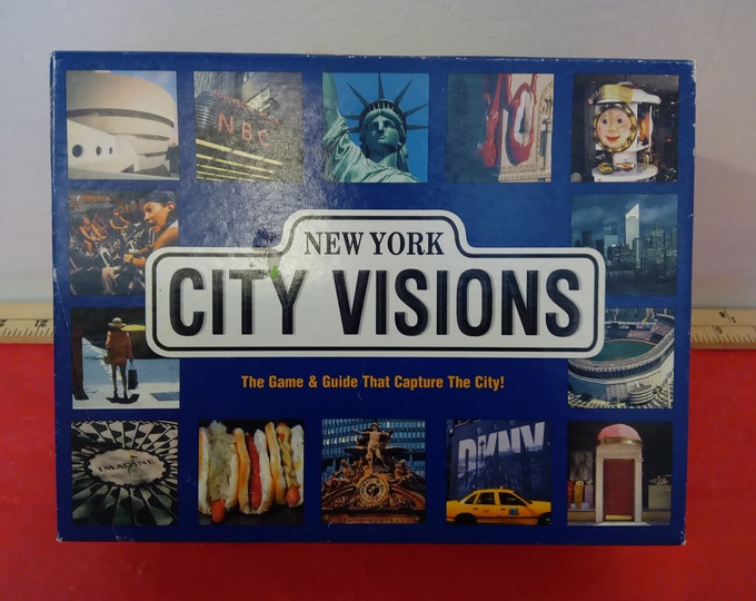 Vintage Boardgame, New York City Vision Boardgame, 1996~