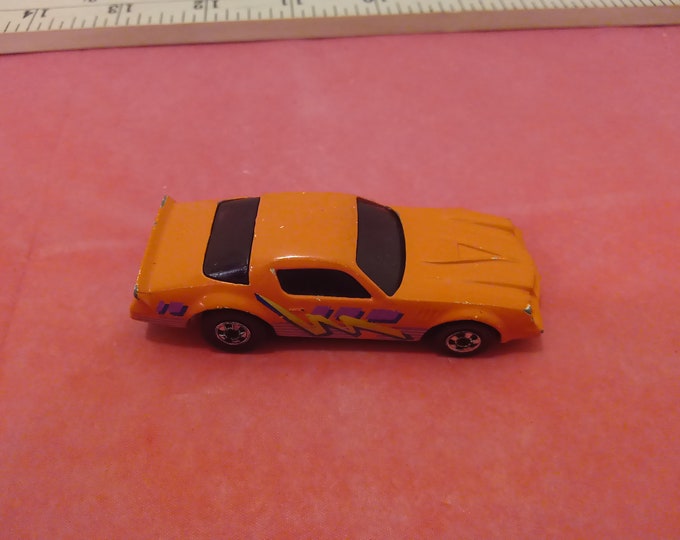 Vintage Hot Wheels Orange Camaro Z-28 with Decals, 1982#