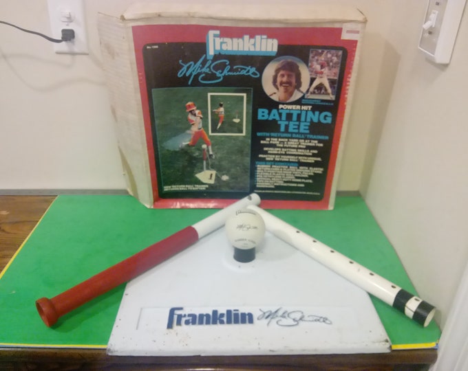 Vintage Mike Schmidt Power Hit Batting Tee, 1980's#