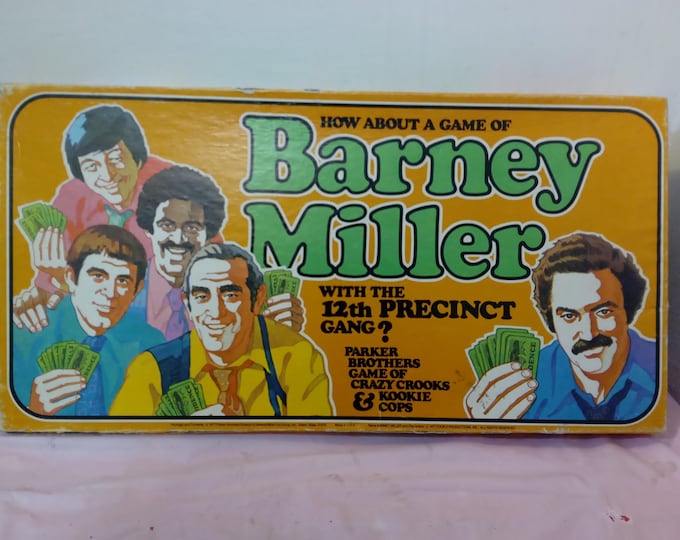 Vintage Board Games, Laverne and Shirley, Barney Miller, or Cherry Ames Nursing Game#