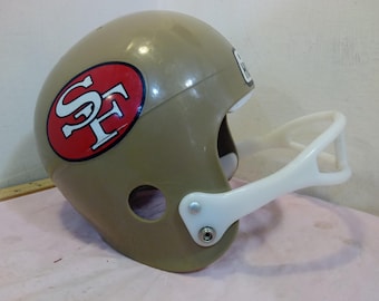 Vintage Sports Helmets, Youth Football or Baseball Helmets, San Francisco, Colts, New England, Pittsburgh, Rams, or Montreal Expos#