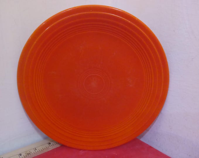 Vintage Dinner Plate, Fiesta Wear Plates, Orange, Beige, Blue, or Orange