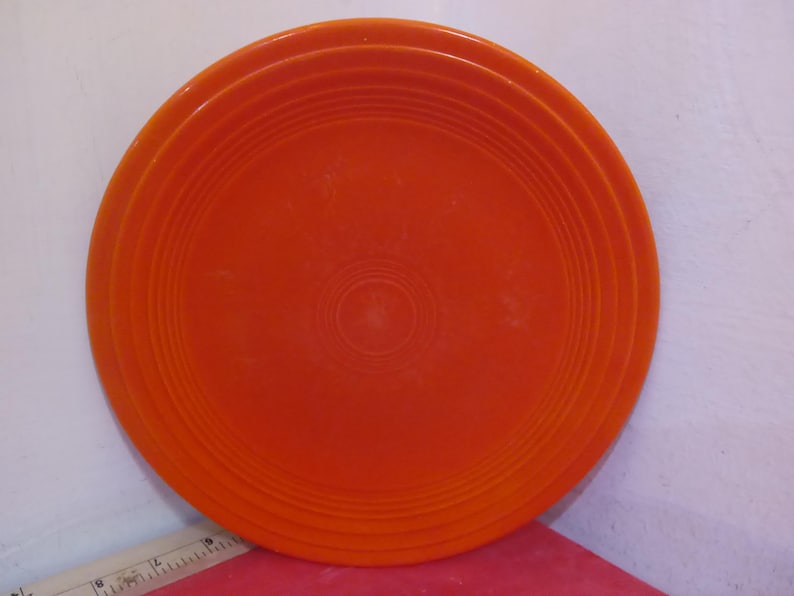 Vintage Dinner Plate, Fiesta Wear Plates, Orange, Beige, Blue, or ...