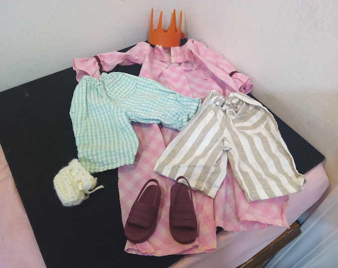 Vintage Doll Clothing, Barbie Size or Larger Clothing for Dolls
