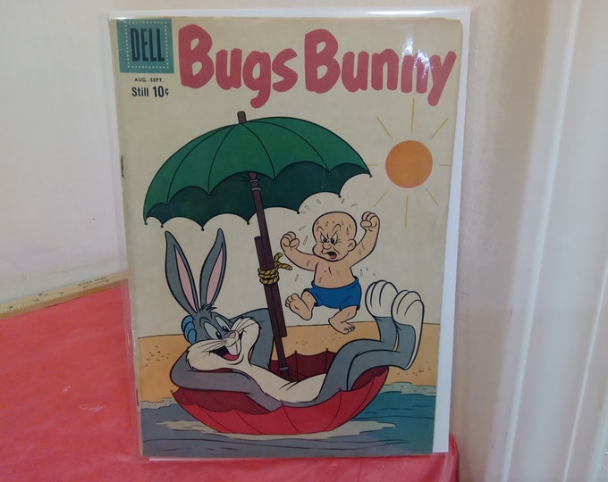 Vintage Dell Comic Books, Walter Lantz Woody Woodpecker, Bugs Bunny and Tom & Jerry, 1950's
