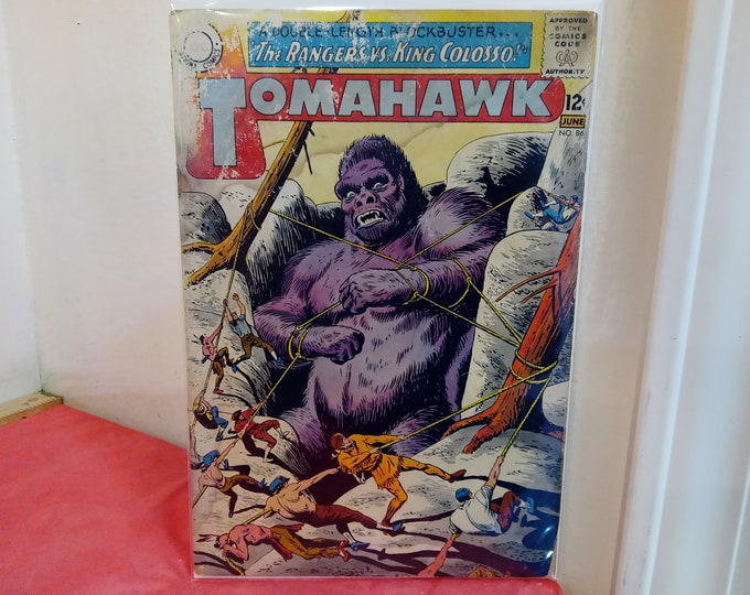 Vintage Comic Books, Charlton Comics "Tomahawk", # 86, 1970's