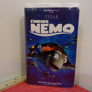 Vintage VHS Movie Tape, Finding Nemo, Walt Disney~
