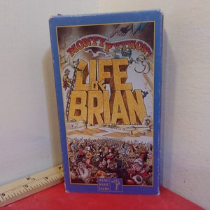 Vintage VHS Tape, Life of Brian, John Cleese, 1997~