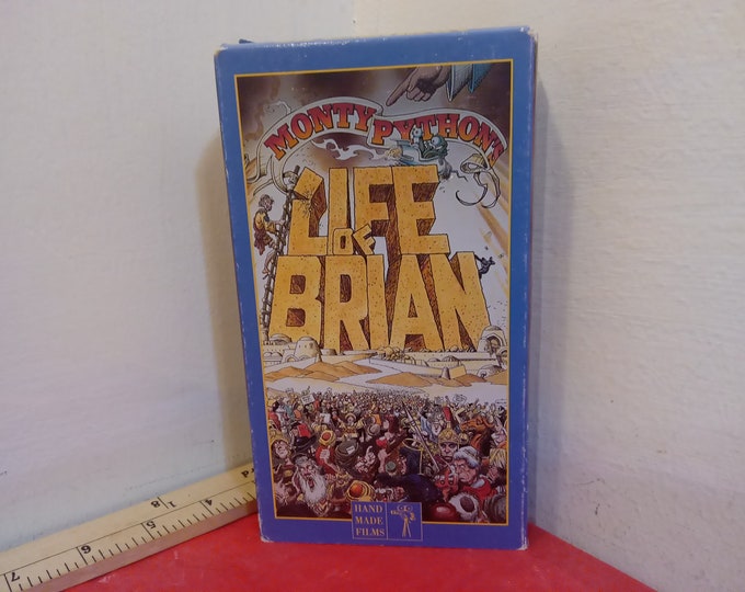 Vintage VHS Tape, Life of Brian, John Cleese, 1997~