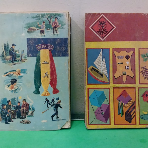 Victorian Wolf Cub Scout Book and Webelos Scout Book