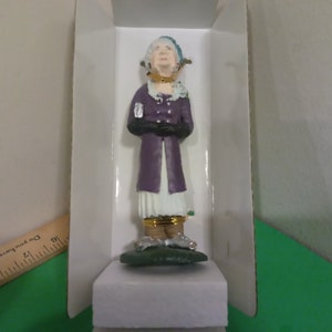 Vintage Marge Crunkleton Lincoln County Garden Club verzamelbeeldje &quot;Zella&quot;, 1996