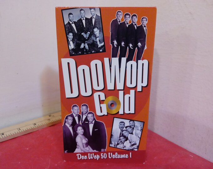 Vintage VHS Movie Tape, Doowop Gold, Volume I, 1999#