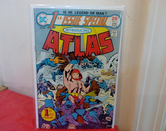 Vintage DC Comic Books, Atlas, Issue #1, 1970's