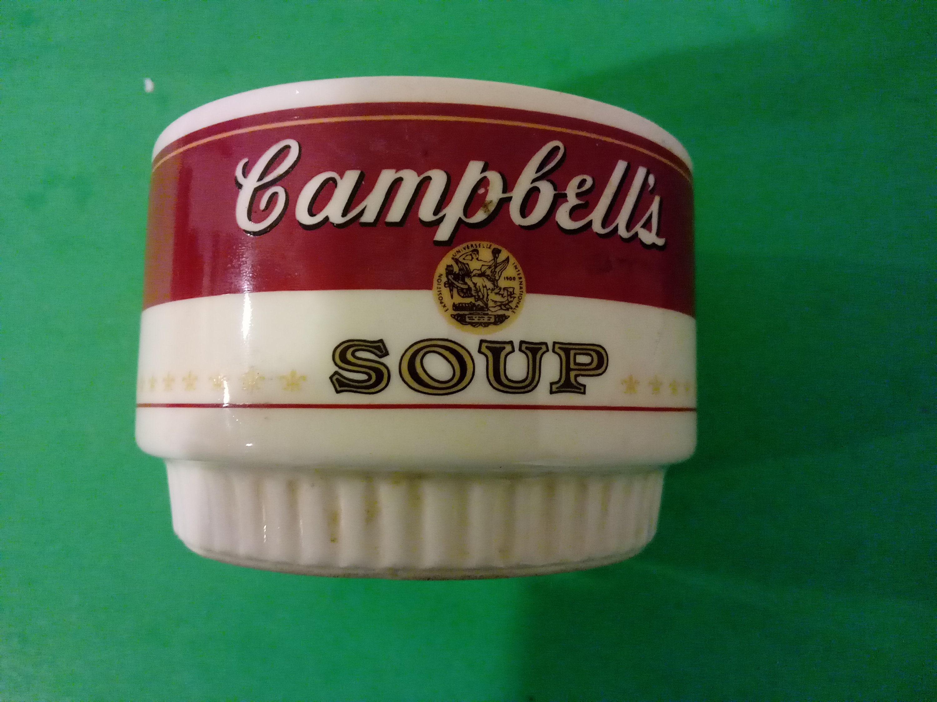 Vintage Campbell Soup Thermos, Bowl, and Cup with Spoon